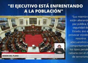 “El ejecutivo está enfrentando a la población”