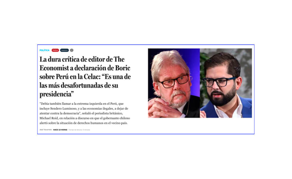 Delicado frente externo complica al Perú