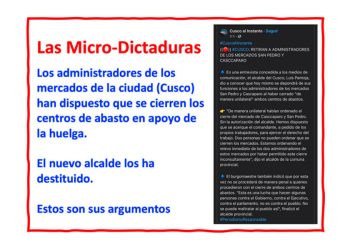 Las micro dictaduras