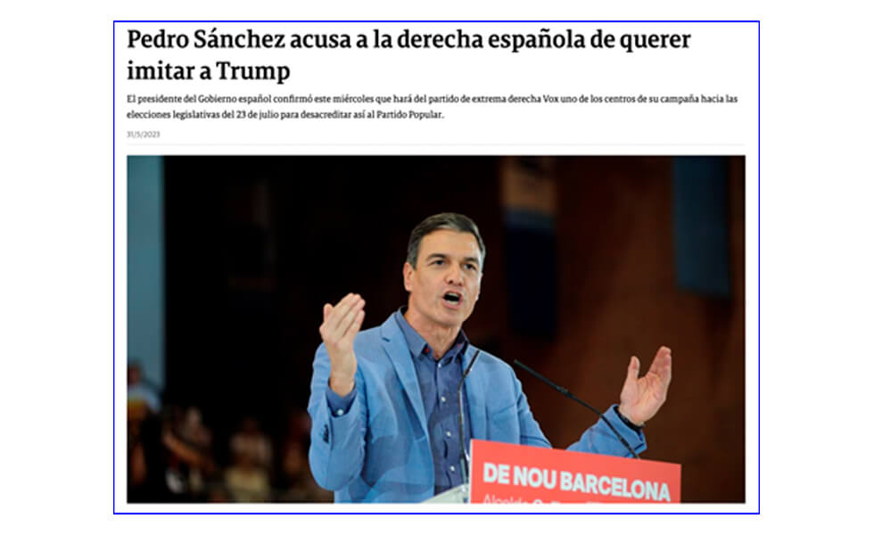 Descalificaciones políticas