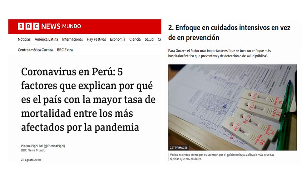 La mayor tasa de mortalidad del mundo