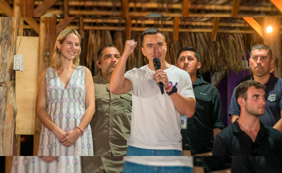 Bienvenido, presidente Noboa