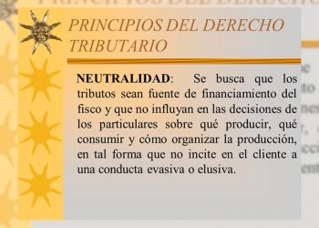 Revisando la tributación