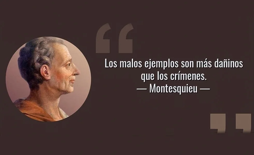 Los malos ejemplos