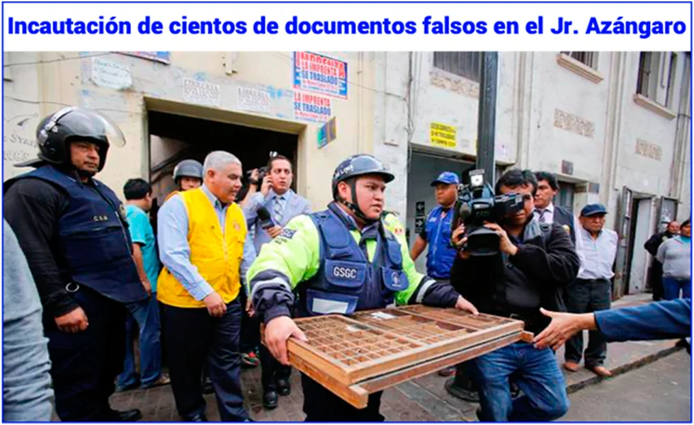 La corrupción estatal en flagrancia