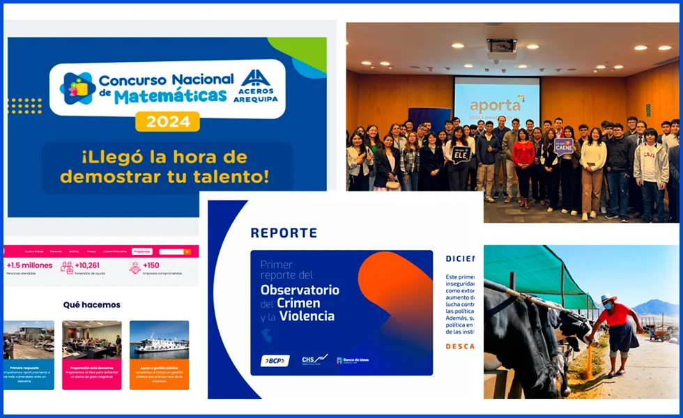 El sector privado en acción