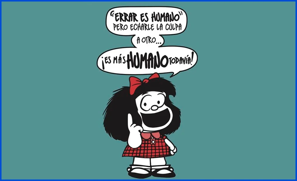 Errar es divino y perdonar es peruano