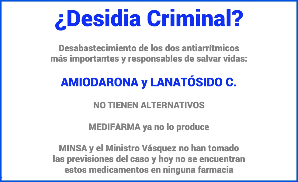 Sin medicamentos para las arritmias