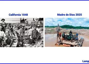 La fiebre del oro ilegal