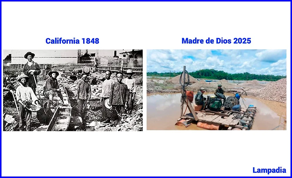 La fiebre del oro ilegal