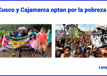 Cusco y Cajamarca compiten por ser más pobres